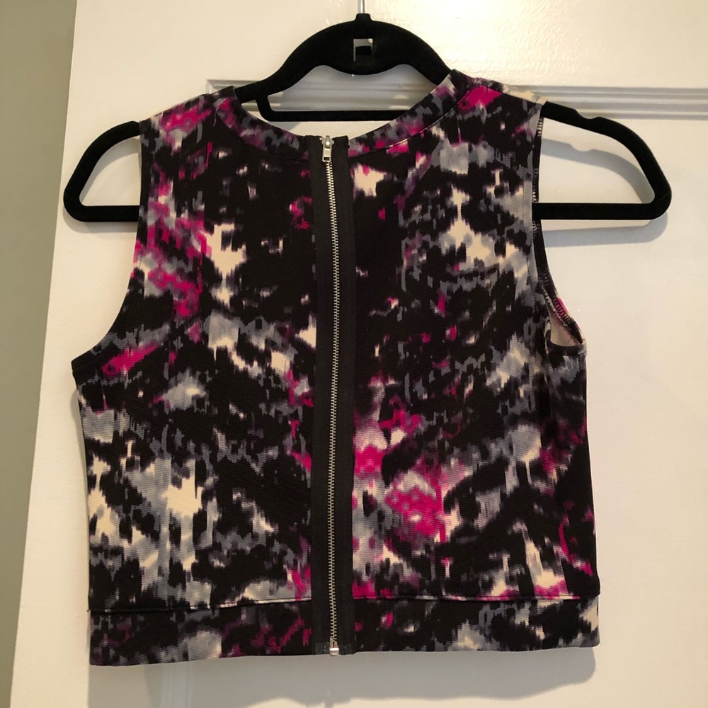 Patterned Crop Top - image 2